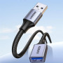 Кабель-подовжувач Ugreen US115 USB - USB (AM-AF), 2 м, Black (10497) (33956-03)