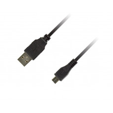 Кабель Piko (1283126474071) USB2.0 AM-MicroUSB BM, 0.3м, Black