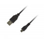 Кабель Piko (1283126474071) USB2.0 AM-MicroUSB BM, 0.3м, Black (24286-03)