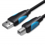 Кабель для принтера Vention USB A Male - B Male Print 3 м (VAS-A16-B300) (27728-03)