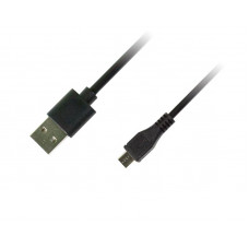 Кабель Piko (1283126474101) USB2.0 AM-MicroUSB BM, 1м, Black REVERS