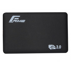Зовнішня кишеня Frime SATA HDD/SSD 2.5", USB 3.0, Soft touch, Black (FHE30.25U30)