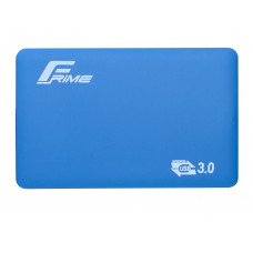 Зовнішня кишеня Frime SATA HDD/SSD 2.5", USB 3.0, Soft touch, Blue (FHE31.25U30)