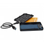 Зовнішня кишеня Frime SATA HDD/SSD 2.5 ", USB3.0, з функцією шифрування даних, Black (FHEE10025U30) (28187-03)