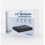 Зовнішня кишеня Gembird SATA HDD 2.5", USB 3.1, алюміній, Black (EE2-U3S-6) (24519-03)
