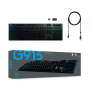 Клавiатура бездротова Logitech G915 Lightspeed Wireless RGB Mechanical Tactile Black (920-008910) (29760-03)