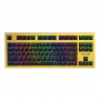 Клавіатура бездротова Hator Skyfall TKL Pro Wireless Yellow (HTK-668) (30190-03)