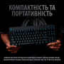 Клавiатура Logitech G Pro Mechanical Gaming USB (920-009392) (23170-03)