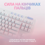 Клавiатура Logitech G713 Tactile White (920-010422) (29751-03)