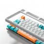 Клавіатура Aula Mechanical F2088 PRO White/Blue, plus 9 Orange keys KRGD blue (6948391234908) (34461-03)