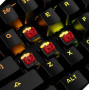 Клавіатура HyperX Alloy MKW100 TTC Red USB RGB ENG/RU Black (4P5E1AX) USB (32012-03)