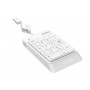 Цифровий клавiатурный блок A4Tech Fstyler FK13 White (31984-03)