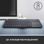 Клавіатура бездротова Logitech K400 Plus Black (920-007145) (29715-03)