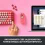 Клавiатура бездротова Logitech Pop Wireless Heartbreaker Rose (920-010718)