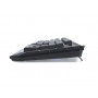 Клавіатура REAL-EL Comfort 7001 Ukr Black