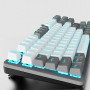 Клавіатура Aula Mechanical F3287 White/Grey keycap KRGD blue (6948391240688) (34457-03)