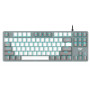 Клавіатура Aula Mechanical F3287 White/Grey keycap KRGD blue (6948391240688) (34457-03)