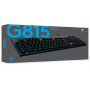 Клавiатура Logitech G815 Gaming Mechanical GL Tactile RGB Black (920-008992) (29758-03)