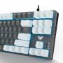 Клавіатура Aula Mechanical F3287 Grey/White keycap KRGD blue (6948391240954) (34458-03)