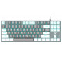 Клавіатура Aula Mechanical F3287 Grey/White keycap KRGD blue (6948391240954) (34458-03)