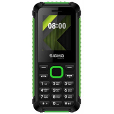 Мобiльний телефон Sigma mobile X-style 18 Track Dual Sim Black/Green
