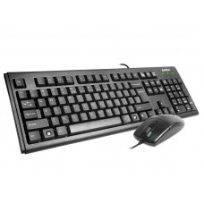 Комплект (клавіатура, мишка) A4Tech KM-72620D Black USB