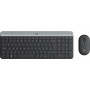 Комплект (клавіатура, мишка) бездротовий Logitech MK470 Graphite USB (920-009204) (29761-03)