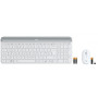 Комплект (клавіатура, мишка) бездротовий Logitech MK470 White USB (920-009205) (29771-03)