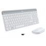 Комплект (клавіатура, мишка) бездротовий Logitech MK470 White USB (920-009205) (29771-03)