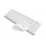 Комплект (клавіатура, мишка) бездротовий A4Tech FG1012 White USB (27502-03)