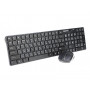 Комплект (клавіатура, мишка) бездротовий REAL-EL Comfort 9010 Kit Black USB (22552-03)