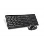 Комплект (клавіатура, мишка) бездротовий A4Tech 4200N (GR-92+G3-200N) Black USB