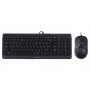 Комплект (клавіатура, мишка) A4Tech F1512 Black USB (25805-03)