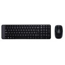 Комплект (клавіатура, мишка) бездротовий Logitech MK220 Black USB (920-003168)