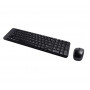 Комплект (клавіатура, мишка) бездротовий Logitech MK220 Black USB (920-003168) (29435-03)