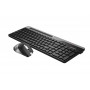 Комплект (клавіатура, мишка) бездротовий A4Tech FB2535CS Smoky Grey USB