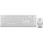 Комплект (клавіатура, мишка) бездротовий A4Tech Fstyler FG1010 White USB