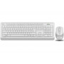 Комплект (клавіатура, мишка) бездротовий A4Tech Fstyler FG1010 White USB (22977-03)