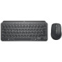 Комплект (клавіатура, миша) бездротовий Logitech MX Keys Mini Combo for Business Graphite US (920-011061) (33468-03)