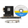 Плата розширення Frime (ECF-PCIEtoUSB006.LP) PCI-E to USB3.0 (2 порти) 3A/порт+19pin NEC720201 (28225-03)