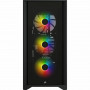 Корпус Corsair iCUE 4000X RGB Tempered Glass Black (CC-9011204-WW) без БЖ (23921-03)