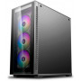 Корпус DeepCool Matrexx 70 ADD-RGB 3F Black (DP-ATX-MATREXX70-BKG0P-3F) без БЖ (28853-03)