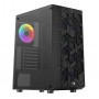 Корпус AeroCool Hive-G-BK-v2 (ACCM-PV27043.11) Black без БЖ