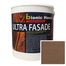Краска для дерева фасадная, длительного срока службы ULTRA FACADE 2,5л Умбра