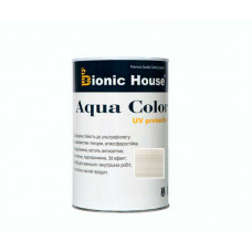 Краска для дерева Bionic-House Aqua Color UV-protect 0,8л Белый дуб