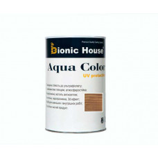 Краска для дерева Bionic-House Aqua Color UV-protect 0,8л Золотой Орех