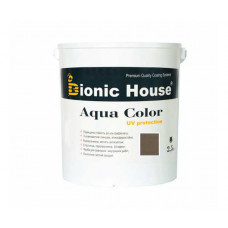 Краска для дерева Bionic-House Aqua Color UV-protect 2,5л Умбра