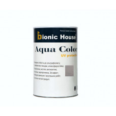 Краска для дерева Bionic-House Aqua Color UV-protect 0,8л Пепел А117