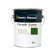 Краска для дерева FACADE LASUR Bionic-House 10л Кипарис