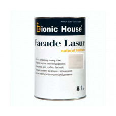 Краска для дерева FACADE LASUR Bionic-House 1л Белый Дуб